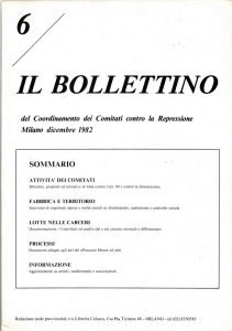 152 L'unico rapporto della rivoluzione con i traditori è l'annientamento. Comunicato n°3 dei militanti del Partito Guerriglia del Proletariato Metropolitano al 'processo Moro'