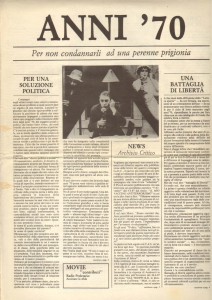 Anni '70 n. 0