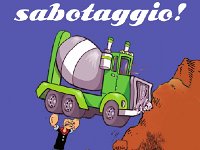 sabotaggio!  adesivo 10