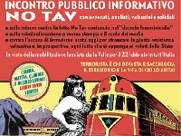 Incontro pubblico informativo NOTAV - Teatro sala Fontana (MI)  11 febbraio 2014