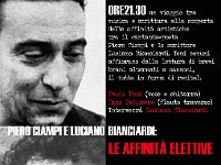 Piero Ciampi e Luciano Bianciardi "Le affinità elettive"
