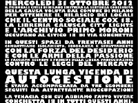 Qui siamo e qui resteremo. Manifesto