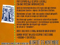 Manifesto per manifestazione