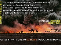 Le lunghe ombre del diritto  Situazione del conflitto e scenari possibili nell'area del Maghreb: Tunisia, Libia, Egitto : 1991, Al, Ahmadi, Kuwait, Persian, Gulf, horizontal, landscape, outdoors, outside, exterior, animal, animals, camel, camels, fire, fires, flame, flames, smoke, plume, plumes, cloud, clouds, burn, burning, burned, oil, well, wells, field, fields, soot, dust, dying, war, conflict, destruction, gray, black, yellow, orange, 532803, KUWAIT-10001