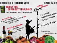 Mercatino di prodotti biologici