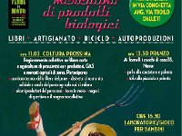 Mercatino di prodotti biologici  Mercato prodotti bbiologici e autoproduzione